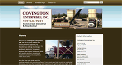 Desktop Screenshot of covingtonent.com