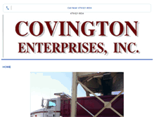Tablet Screenshot of covingtonent.com